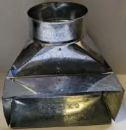 Grey Metal-14X6X8in. Angle Boot