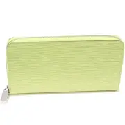 Louis Vuitton Round Zipper Long Wallet Coin Purse Epi Vernot Zippy M82513