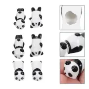 6 Pcs Tableware Panda Chopstick Rest Pandas Desktop Stand Office