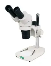VanGuard 1123SP Stereo Microscope with Binocular Head and Pole Stand, 10X Eyepie