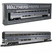 Walthers Proto 920-12013 HO 85' PS Superliner I Coach Amtrak Phase VI LIGHTED