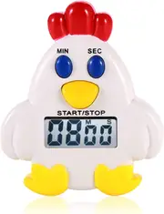 Rooster Shape Timer, Magnetic Kitchen Timer Lcd Digital Timer Digital Kitchen Timer For Cooking, Sports, Studying, Meetings