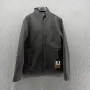 North Face Jacket Mens Small Dark Gray Apex Bionic Fleece Shell Full Zip
