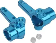 BRIFT ALUSTING in Aluminum RC 1:10, 2 Pieces, Spare Parts, Front Steering Cups for RC02 Leisure Car, Blue