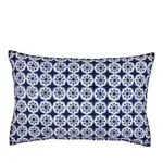 John Robshaw Kaarik Indigo Kidney Decorative Pillow with Insert
