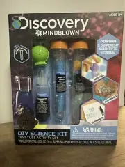 Discovery DIY Science Kit 14-Piece Test Tube Set MINDBLOWN