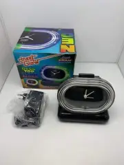 Vintage Street Glow Desktop Alarm Clock Color Changing Neon 1997 RARE WORKS