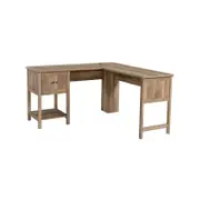 Axel L-Shaped Corner Computer Study Home Office Desk - Rustic Oak