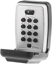 MASTER LOCK Key Safe [Wall Mounted] [Push-Button Combination] [Weatherproof - Outdoor] - 5423EURD - Key Lock Box
