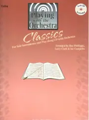PLAYING WITH THE ORCHESTRA CLASSICS VIOLIN MUSIC BOOK & CD CARL FISCHER NEW SALE
