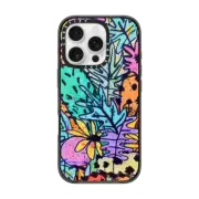 iPhone 16 Pro Impact Case Crayon Floral by Matthew Langille