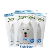 JerHigh Fish Low Fat Stick Dog Puppy Snack Food Treats Healthy Eye High Calcium