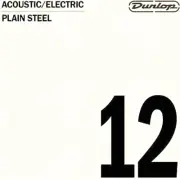 Single Dunlop Plain Steel .012 DPS12