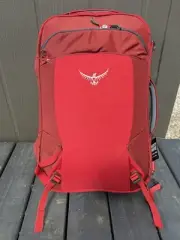 Osprey Porter 65 Travel Backpack-Brand New-Diablo Red