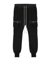 Elastic waist sweatpants IT52,IT48 Black