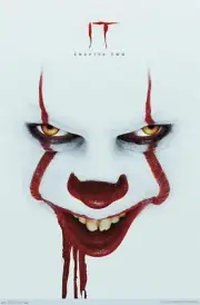 IT Chapter 2 Wall Vinyl Decal Penny the Clown Graphic Removable Adhesive Backing