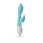 Silicone Rabbit Vibrator Double Vibrating Stimulator Vaginal Clitoris Sex