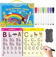 Preschool Learning Activities Kindergarten Workbook, Preschool Handwriting Tracing Books for Kids Ages 3-6, Educational Letter Tracin for 3-4 Year Olds, Alphabet Writing Practice for Kids