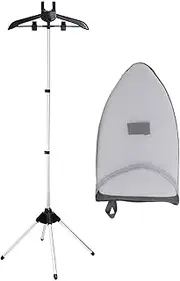 Steamer Rack for Clothes - Steam Rack, Standing Iron Rack | Hand Hanging Ironing Machine Hanger with Adjustable Length Up to 63 Inch, Telescopic Steamer Stand