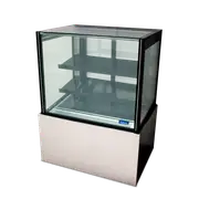 Topaz 1200Mm Two Tier (Plus Base) Free Standing Refrigerated Cake Display