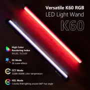 Viltrox K60 RGB LED Video Light Stick Handheld Photography Lighting APP Control