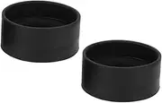 SEWACC Versatile 2pcs Microscope Eye Cups Rubber Telescope Protect Block Unnecessary Light