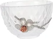 UTHCLO 1pc Elegant Glass Tea Cup Flower Design Heat-Resistant Water Cup for Tea and for Everyday Use