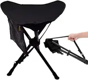 Folding Camping Stool, Folding Fishing Chair | Hiking Stool Folding Chair - Fishing Stool, Portable Hiking Stool, Camp Chairs, Lightweight Outdoor Chair, Accessories