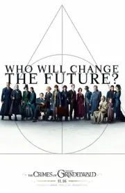 AA1379 Fantastic Beasts Crimes of Grindelwald 2018 White Movie Poster 11x17
