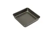 Bakemaster Carbon Steel 23cm Square Bake Pan Non-Stick Oven Baking Mould Grey