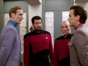 James Cromwell as Nayrok Jonathan Frakes in Star Trek 1990 TV Old Photo