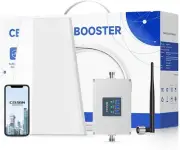 Cell Phone Signal Booster for Home, Boost 5G, LTE and 4G Signal for All Carriers