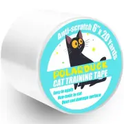 Anti Cat Scratch Tape: 6 inches x 20 Yards Cat Training Tape 100% Transparent...