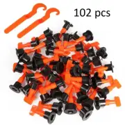 102/204 Reusable Anti-Lippage Tile Leveling System Positioning T-lock Floor