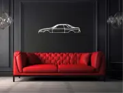 Skyline R32 Wall Art Home Decor 3D Acrylic Metal Car Auto Poster USA Silhouette