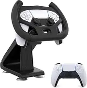 Megadream PS5 Steering Wheel Controller Racing Game Accessory, USB, 16 Buttons, Compatible with PS5