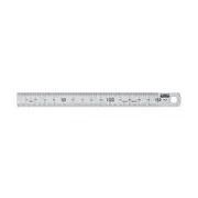 TOLEDO 150mm Double Sided Metric & Imperial Stainless Steel Rulers 150B6