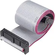 XYWHPGV IDC Wire Flat Cable FC/FC Connector A-type 26Pins 2.54mm Pitch 30cm Length Gray(1c89c 04221 e2b0f e3bc2 76bf4 c525c