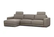 LEONE FABRIC 3 Seater Sofa with LHF Chaise