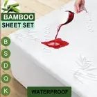Bamboo Soft Waterproof Bed Matress Protector Cooling King/Single/Queen/Double