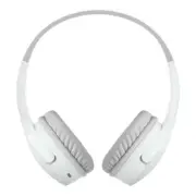 Belkin SoundForm Mini Wireless on-Ear Headphones for Kids - White