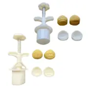 Biscuit nd Dessert Press Set 2 Patterns for Creative Mooncakes and Pastry Making