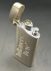 Tullamore Dew Irish Whiskey Stainless Steel Lighter & Case - New / Rare
