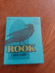 Hasbro Vintage 6 Players Rook Card Game Illustrated Rules.NEW