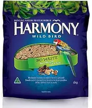 Harmony No Waste Seed Mix 3X1Kg Ctn