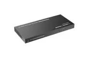LENKENG 1-In-8-Out 4K@60Hz HDMI Extender. 1x HDMI in & 8x RJ45 out. Compatible w
