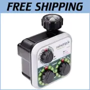 Compact Drip Irrigation Timer: 3 Dials & Rain Delay Function for Smart Watering
