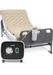 VIVE Alternating Air Pressure Mattress Pad, The Original, Whisper Quiet Pump