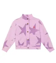 [The Animals Observatory] The Animals Observatory Tiger cotton and linen jacket Y 12 purple