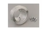 March Performance 2-Groove Crank Pulley with 4-Bolt Fluid Damper 5-1/2" Billet Aluminium, Suit for Ford 302-351W
